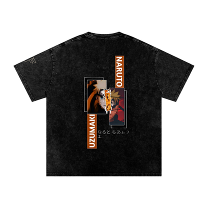 Hidden Leaf Legacy Tee – Snow Washed Edition
