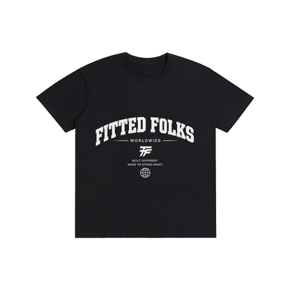 Essential Black Cotton Tee – Minimal Edition