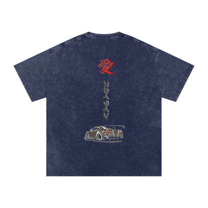 Midnight Drift Love Tee – Snow Washed Edition