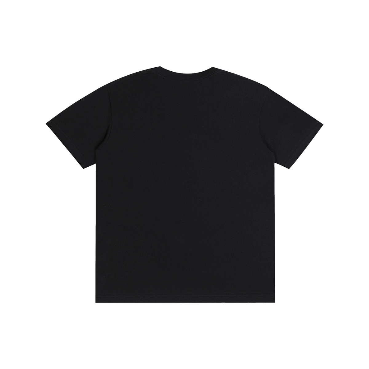Essential Black Cotton Tee – Minimal Edition