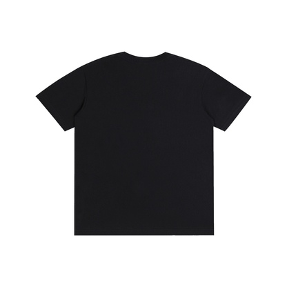 Essential Black Cotton Tee – Minimal Edition