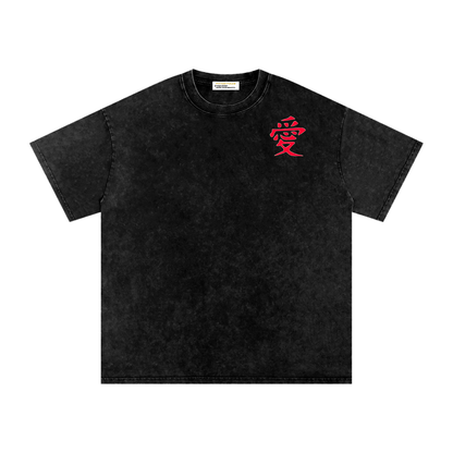 Midnight Drift Love Tee – Snow Washed Edition