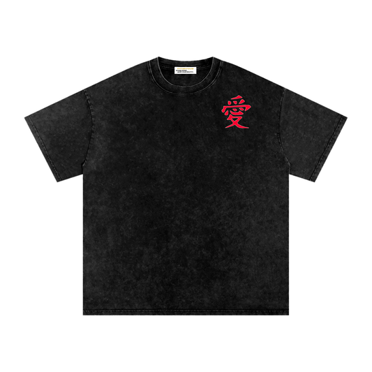 Midnight Drift Love Tee – Snow Washed Edition