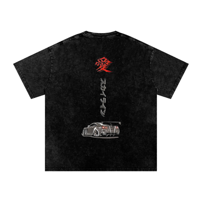 Midnight Drift Love Tee – Snow Washed Edition