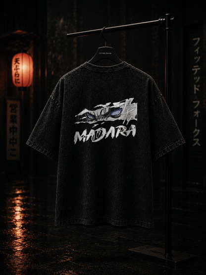 Uchiha Shadow Reign Tee – Oversized Edition