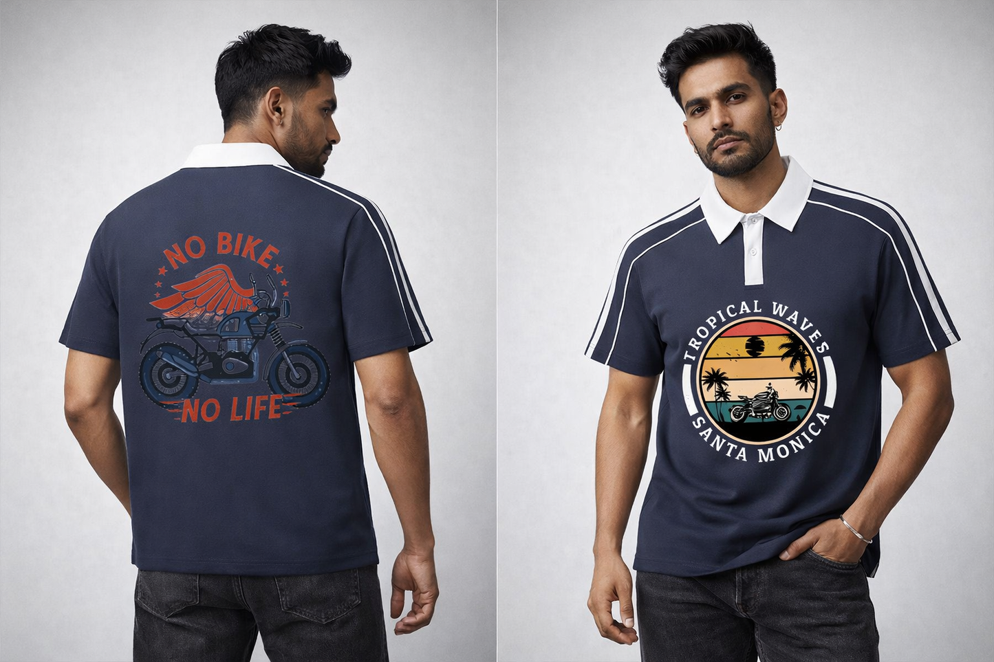 Coastal Rider Polo – No Bike No Life Edition